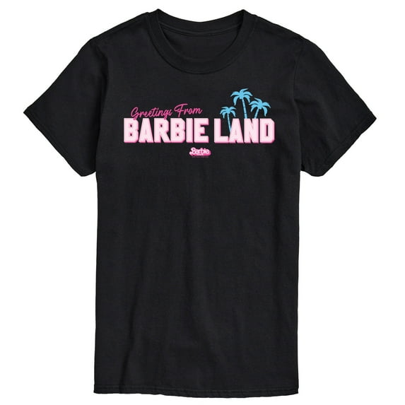 Barbie the Movie - Greetings from Barbie Land - Men's Short Sleeve Graphic T-Shirt