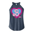 thumbnail image 1 of Barbie the Movie - Heart Crest - Juniors High Neck Tank Top, 1 of 5