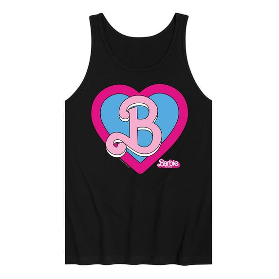 Barbie the Movie - Heart Crest - Men's Jersey Tank Top