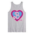 thumbnail image 1 of Barbie the Movie - Heart Crest -  Men's Jersey Tank Top, 1 of 4