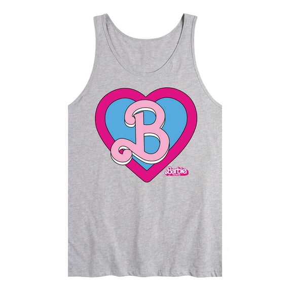 Barbie the Movie - Heart Crest -  Men's Jersey Tank Top