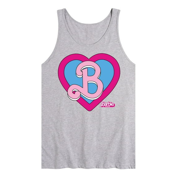 Barbie the Movie - Heart Crest - Men's Jersey Tank Top