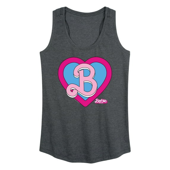 Barbie the Movie - Heart Crest - Women's Racerback Tank Top