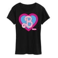 thumbnail image 1 of Barbie the Movie - Heart Crest - Women's Short Sleeve Graphic T-Shirt, 1 of 5