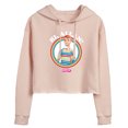 thumbnail image 1 of Barbie the Movie - Hi Allan - Juniors Cropped Pullover Hoodie, 1 of 5