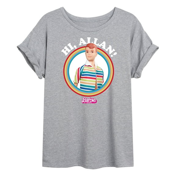 Barbie the Movie - Hi Allan - Juniors Ideal Flowy Muscle T-Shirt