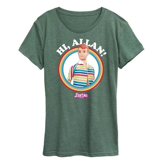 Barbie the Movie - Hi Allan - Women's Short Sleeve Graphic T-Shirt