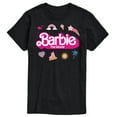 thumbnail image 1 of Barbie the Movie - Movie Logo Icons -  Men's Short Sleeve Graphic T- Shirt, 1 of 5