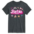 thumbnail image 1 of Barbie the Movie - Movie Logo Icons -  Men's Short Sleeve Graphic T- Shirt, 1 of 5