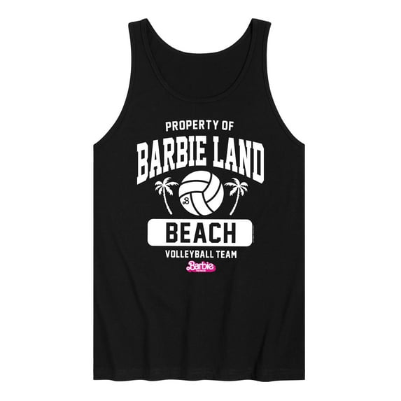 Barbie the Movie - Property of Barbie Land Beach Volleyball - Men's Jersey Tank Top