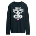 thumbnail image 1 of Barbie the Movie - Property of Barbie Land Beach Volleyball - Men's Long Sleeve T-Shirt, 1 of 4
