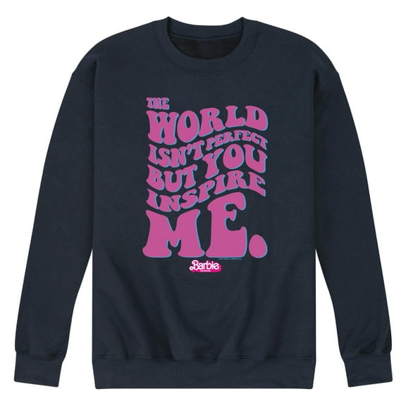 Barbie the Movie - You Inspire Me - Men's Crew Neck Fleece Pullover