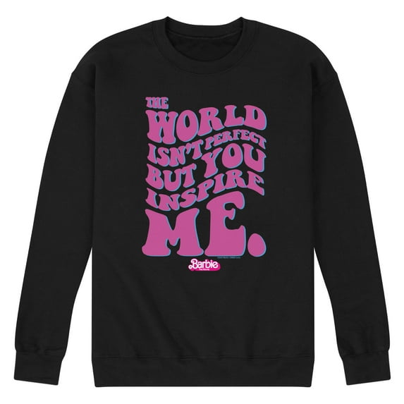 Barbie the Movie - You Inspire Me - Men's Crew Neck Fleece Pullover