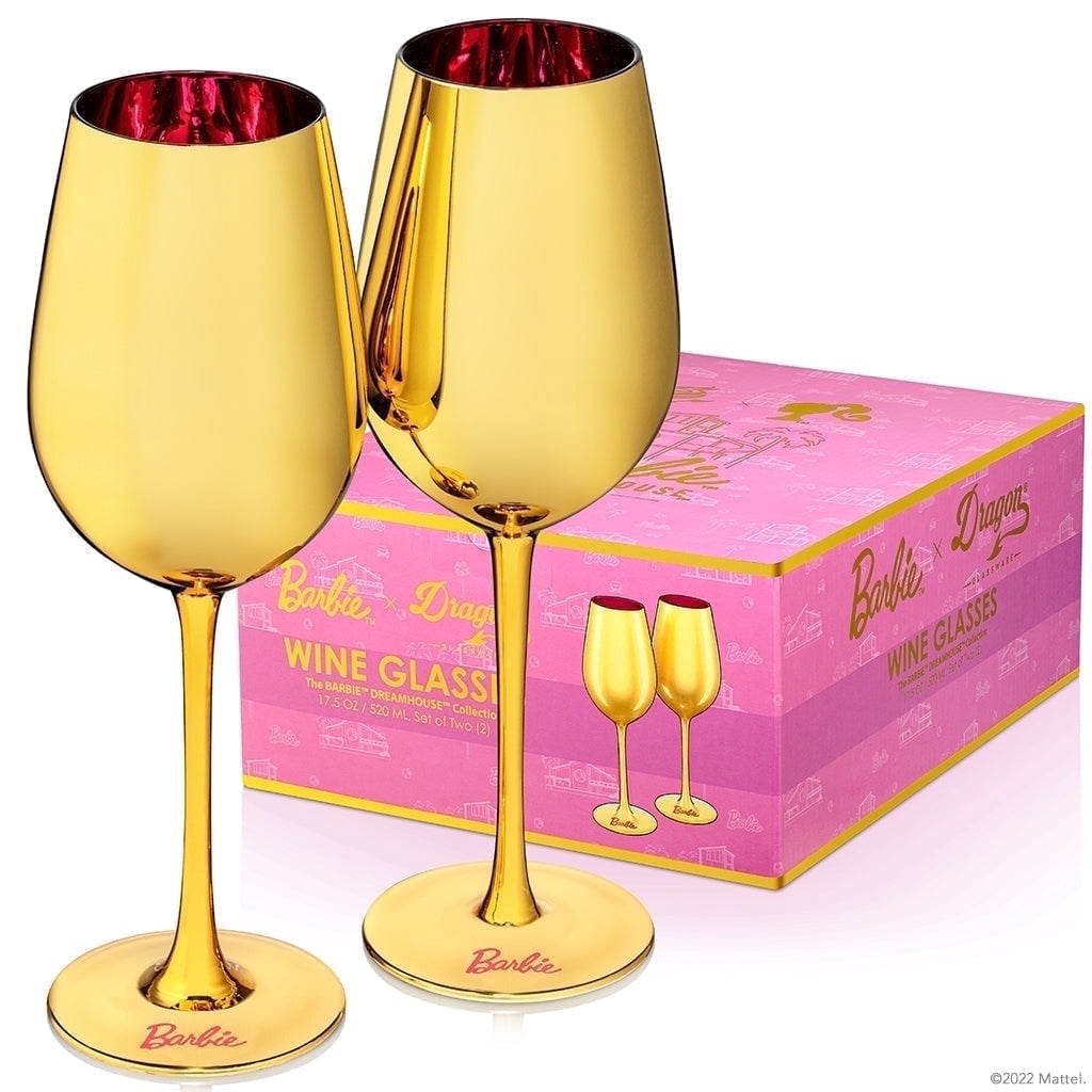 Barbie Wine Glasses