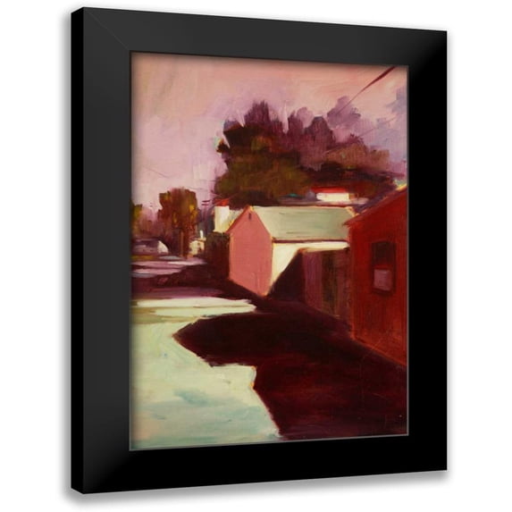 Barbini, Eddie 13x18 Black Modern Framed Museum Art Print Titled - Late Afternoon II