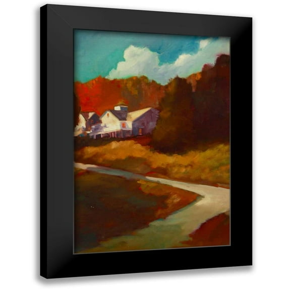 Barbini, Eddie 17x24 Black Modern Framed Museum Art Print Titled - Up to the House