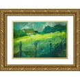thumbnail image 1 of Barbini, Eddie 24x17 Gold Ornate Wood Framed with Double Matting Museum Art Print Titled - Tucked Away II, 1 of 4