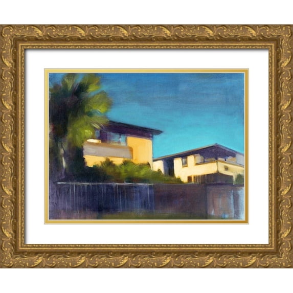 Barbini, Eddie 24x19 Gold Ornate Wood Framed with Double Matting Museum Art Print Titled - Sunlit II