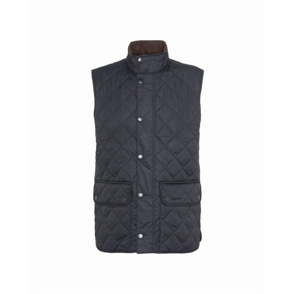 Barbour Navy Blue Padded Design Vest (Men's)