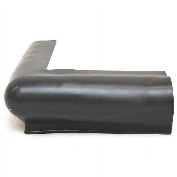 Barbour Boat Dock Pier Bumper Corner BPC10G | P Shape 10 Inch Gray