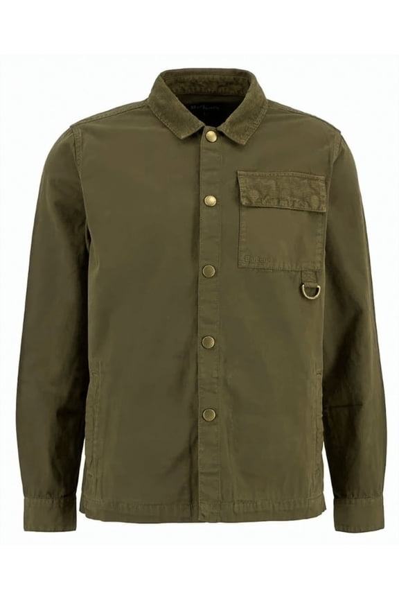 Finely Ribbed Twill Ripstop Patchwork Jacket (Men's)
