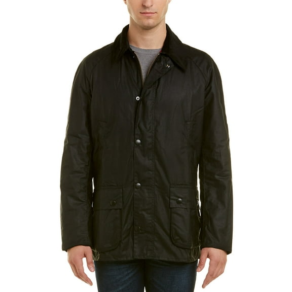 Barbour Heritage Men's Ashby Wax Jacket - Black - S