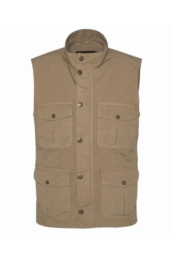 Knit Stone Vest With Front Pockets (Men's)