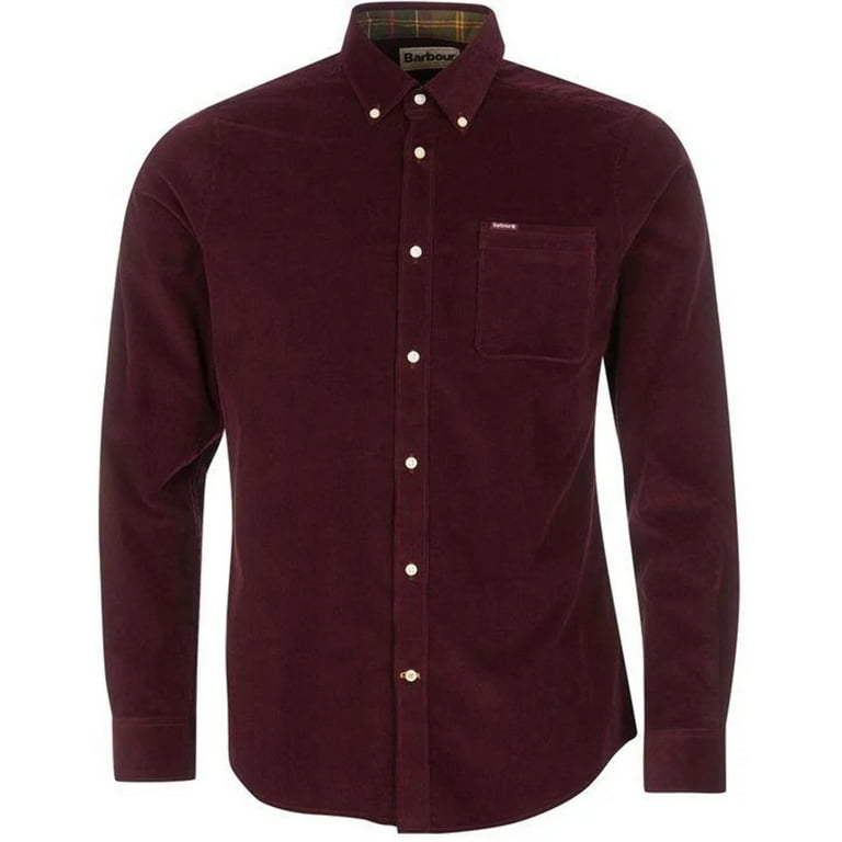 Red barbour shirt deals