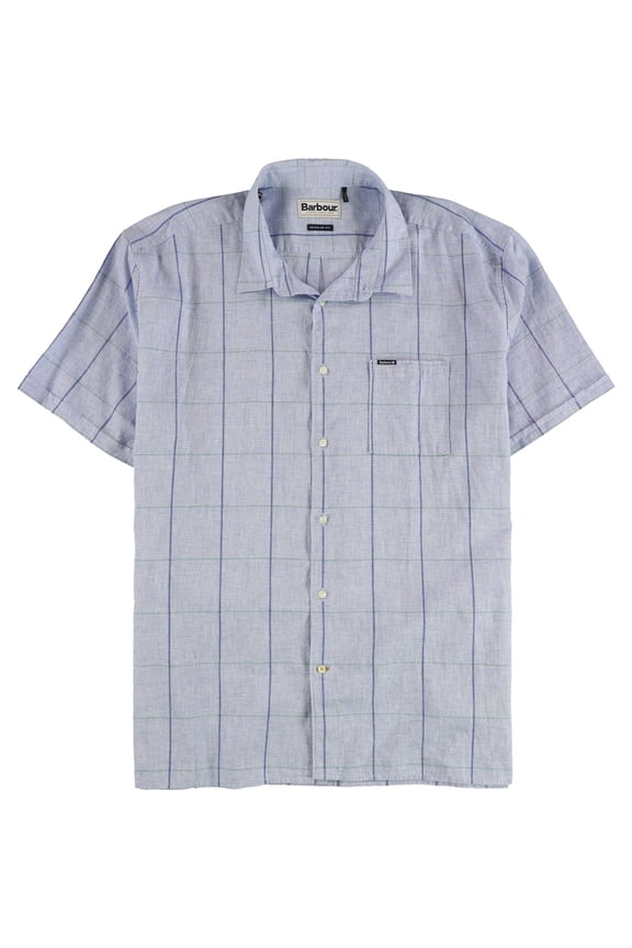 Mens Multi Tones Button Up Shirt, Multicoloured, X-Large