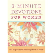 Barbour Publishing: 3-Minute Devotions for Women, Book 1 (Paperback)