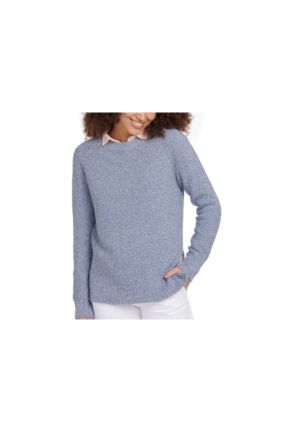 Shoreline Cotton Knit Top Chambray 10