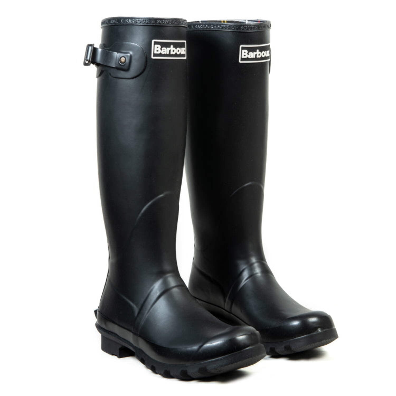 Barbour|BOOTS (Bede Wellington Boots (LRF0043 BK11)) Barbour Women's Bede Tall Wellington Boots Black LRF0043