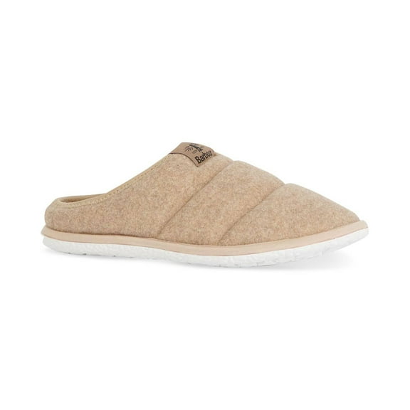 Barbour Women's Oatmeal Nell Quilted Slide Slippers