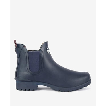Barbour Women's Wilton Ankle Wellingtons Boots Navy LRF0066 NY11