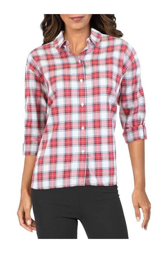 Womens Hauxley Shirt Cloud Check 10