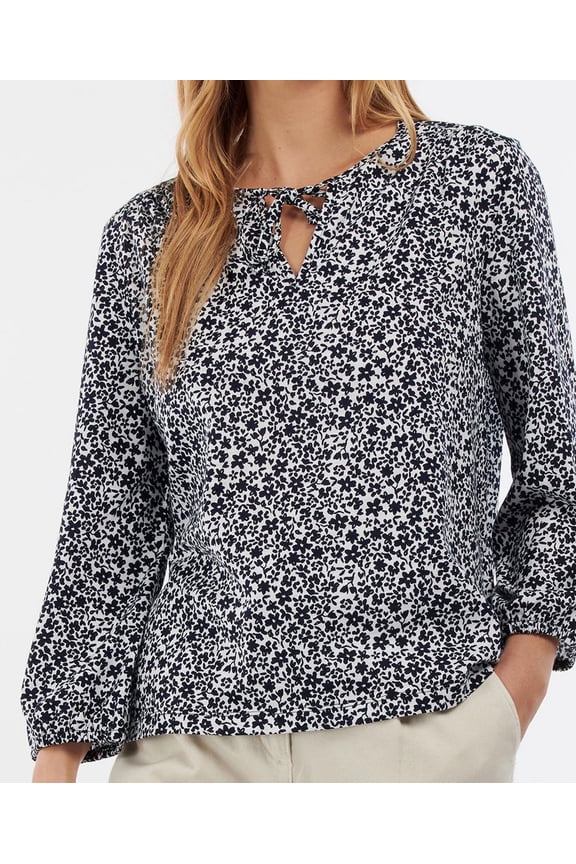 Womens Seaholly Top White Indigo 12