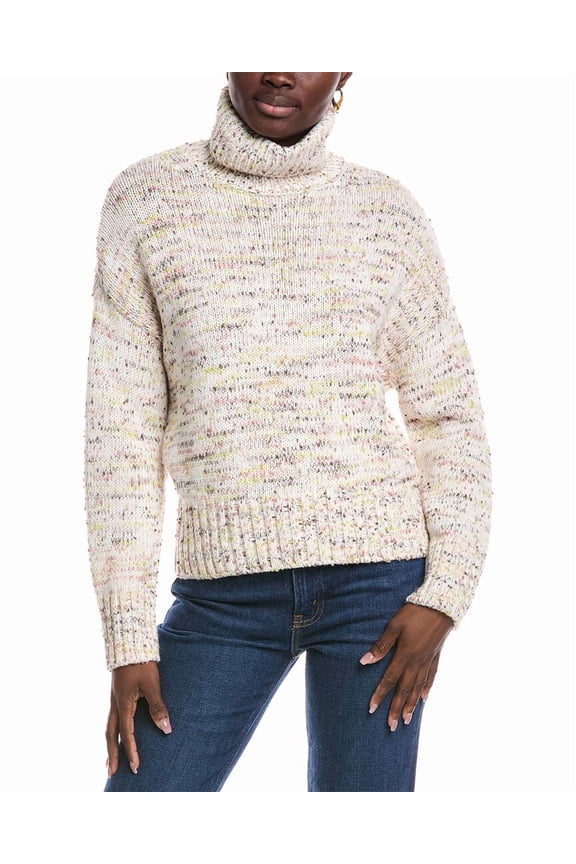 womens Berryman Knit Wool-Blend Sweater, 6, White