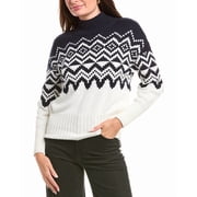 Barbour womens Gwyn Wool-Blend Sweater, 14, Blue