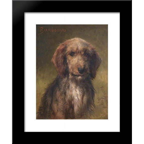 Barbouyo 20x24 Framed Art Print by Rosa Bonheur