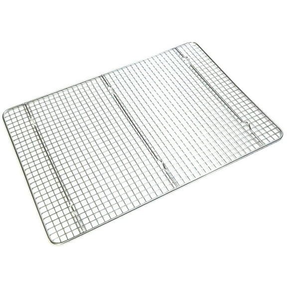 NIAIZEK Stainless Steel Rectangular Cooling Rack with Hollow Design for Baking, 16.911.80.6in, 1 Pack