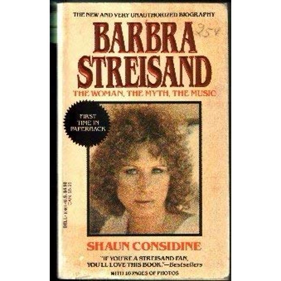 Pre-Owned Barbara Streisand Paperback Shaun Considine
