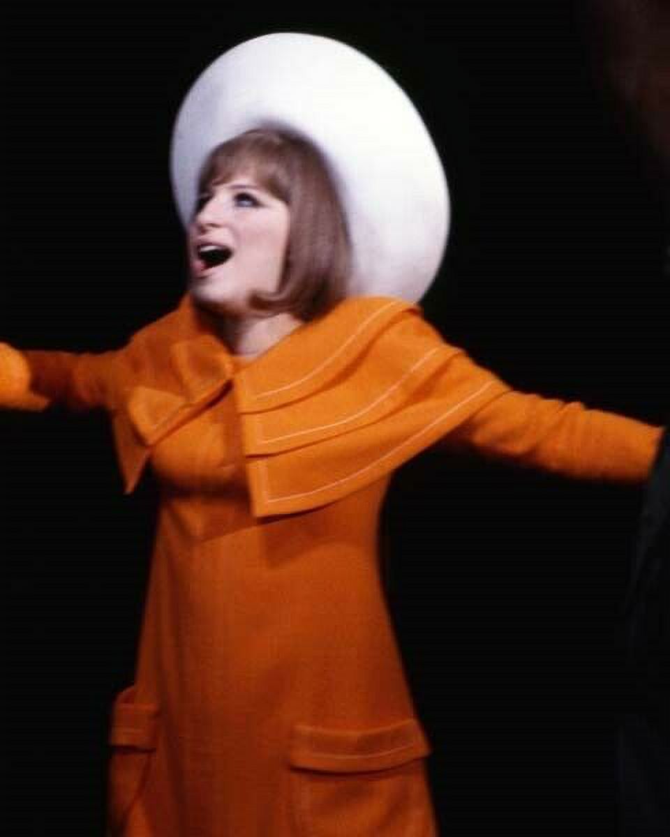 Barbra Streisand belts out number from Funny Girl 11x17 inch poster