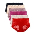 thumbnail image 1 of Barbra Women's Panties Retro Lace Boy Shorts Small to Plus Size Multi-Pack, 1 of 8