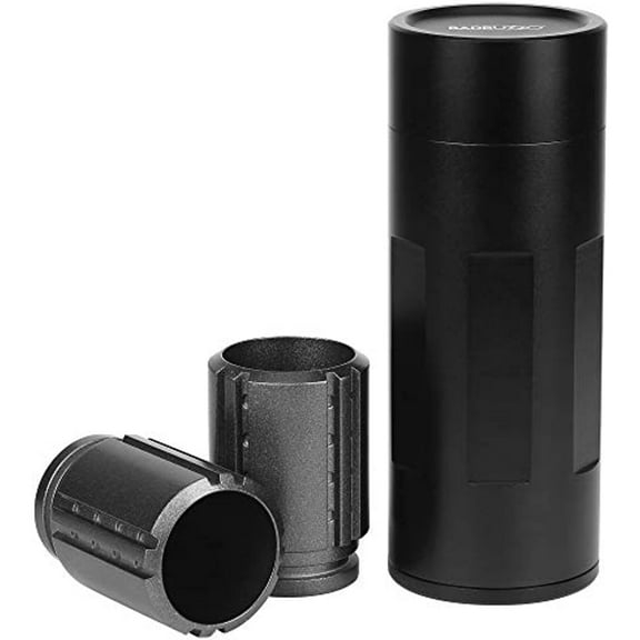 Barbuzzo Tactical Shot Glass - Set of 2 Metal Shotglasses