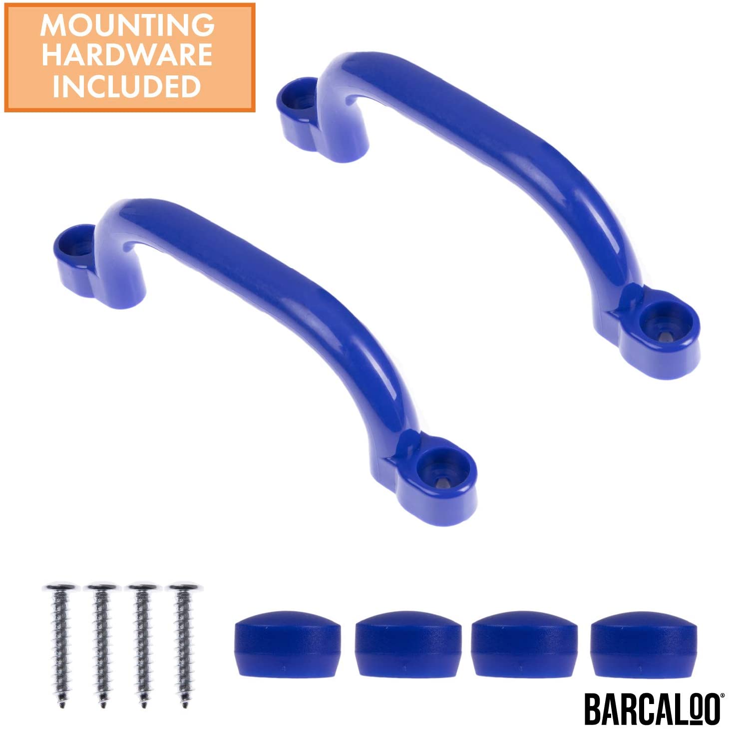 Barcaloo Playground Safety Handles Blue Grab Handle Bars for Jungle Gym