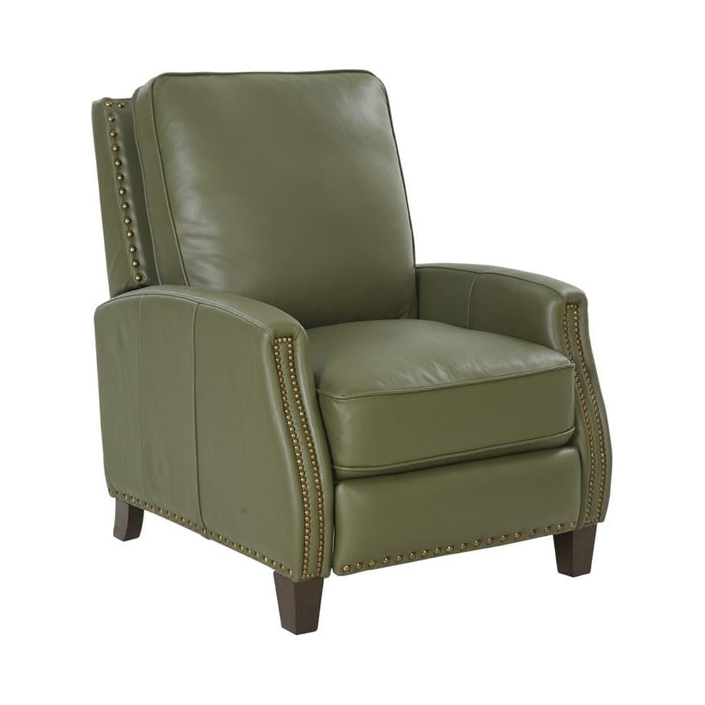 Barcalounger Melrose Recliner, Chive / All Leather