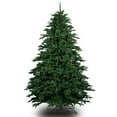 thumbnail image 1 of Barcana 7.5' Pre-Lit Full Alaskan Deluxe Artificial Christmas Tree, White LED Lights, 1 of 1