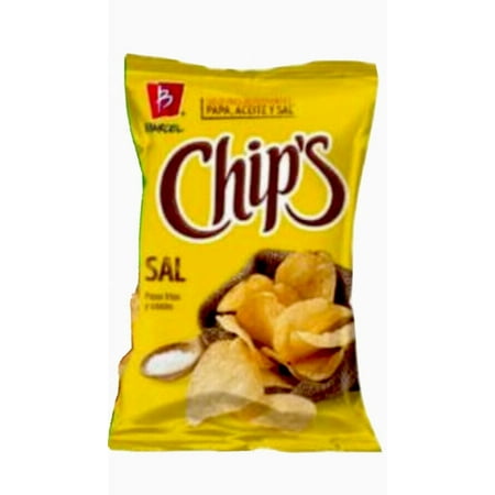 Barcel Chips Sal 62g Box with 5 bags papas snack Mexican Chips