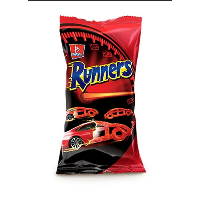 Barcel Runners Mexican Chips (62gm) Delicious Fritters Lemon and