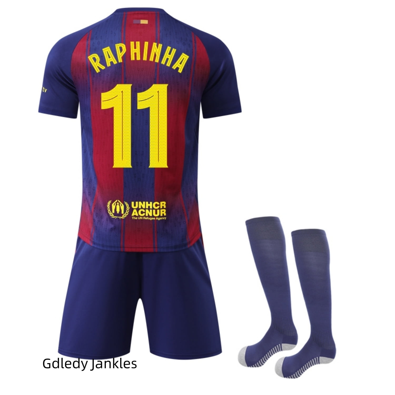 [正規品] FCバルセロナ ユニフォーム 25-26 #11 RAPHINHA Barcelona UCL 2025 #11 Raphinha Soccer Jersey - Walmart.com